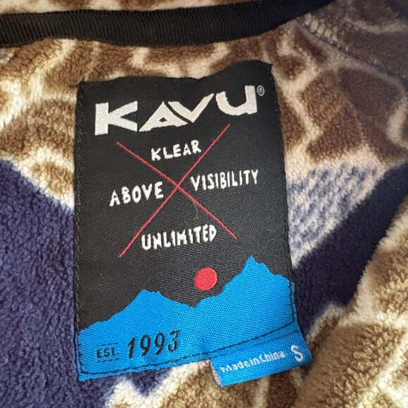 Mens Kavu Pullover Hiking Outdoor Fleece Jacket Size Small Womens L - Picture 6 of 7